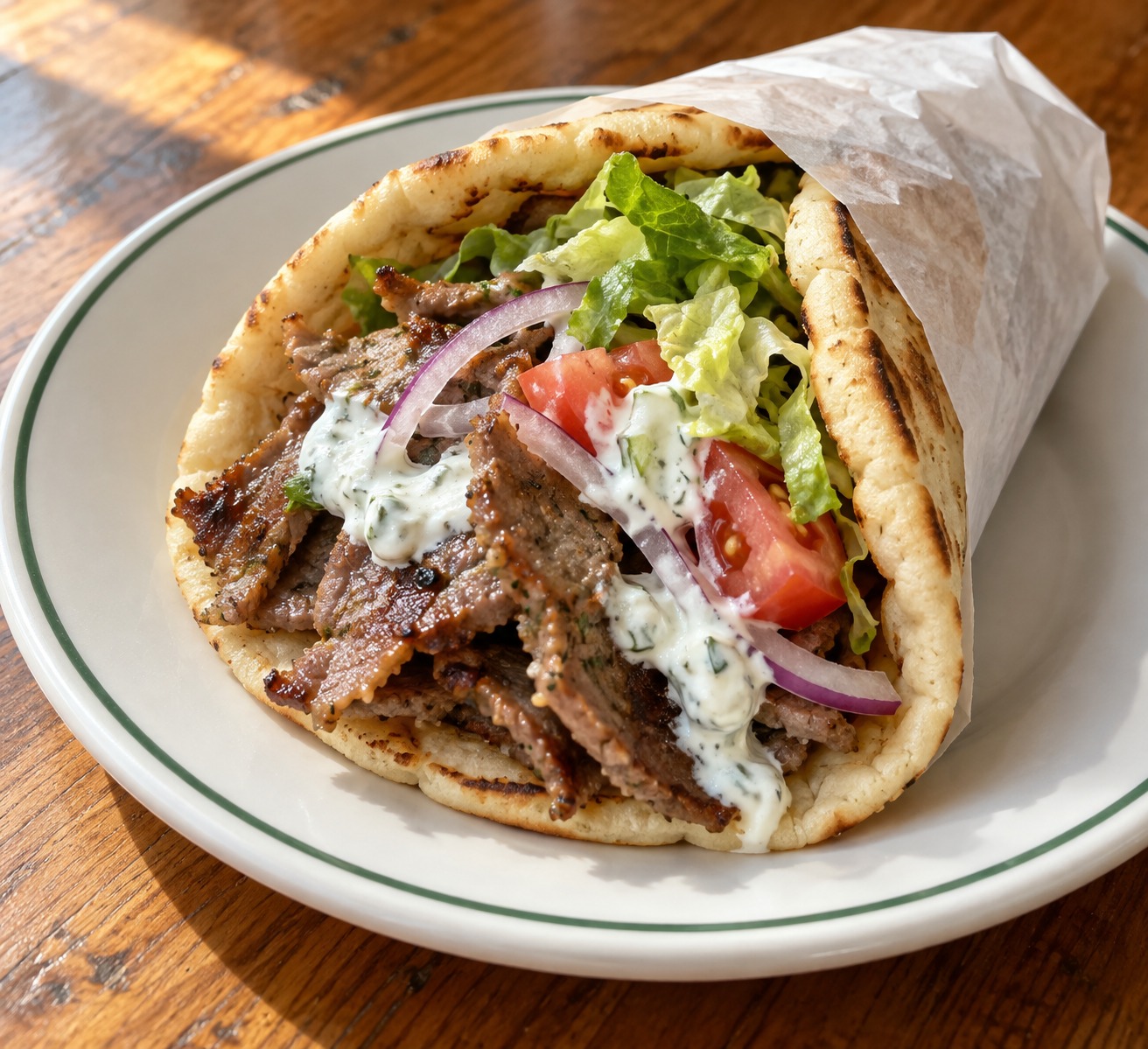 Greek gyro, pita and Mediterranean favorites at Olives & Pita